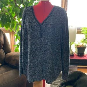 Black and Grey Sweater